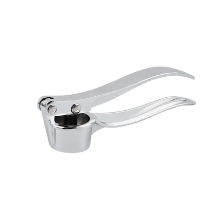 Kitchen Accessories Silvery Stainless Steel Garlic Masher Kitchen Vegetable Cooking Extruder Manual Ginger Grinder And Tool