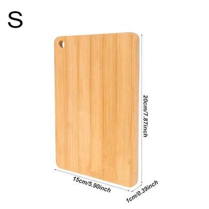 WXCOO Kitchen Wooden Chopping Boards Double-sided Serving Board for Meat Fruit and Vegetable Cutter Solid Wooden Cutting Board