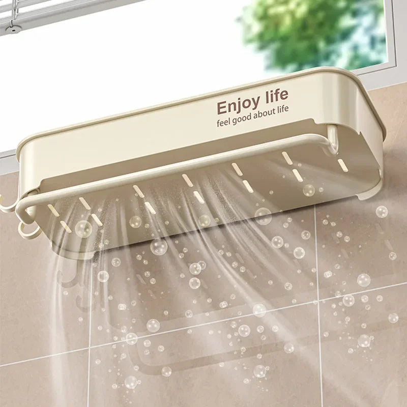 Kitchen Sink Drain Rack Organizer ABS Plastic Self-draining Sink Shelf Soap Sponge Holder Dishcloth Towel Rack Filter Basket