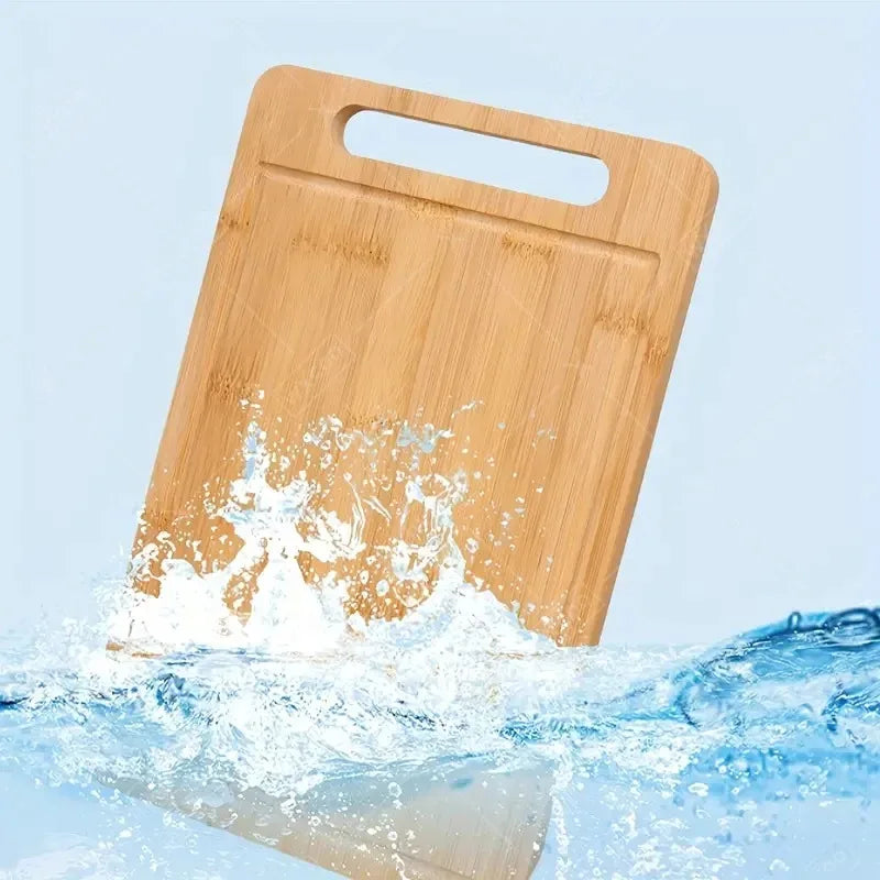 WXCOO Kitchen Wooden Chopping Boards Double-sided Serving Board for Meat Fruit and Vegetable Cutter Solid Wooden Cutting Board